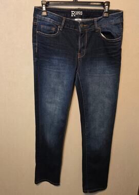 R 1893 Robuck & CO Women's Skinny Jeans Low-Rise Fit Dark Wash size 10